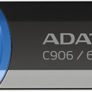 Memoria Adata 64GB USB 2.0 Negra con Azul